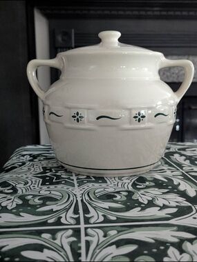 Longaberger Cookie Jar and Lid